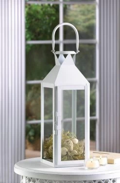 Wholesale White Manhattan Cable Lantern