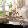 Wholesale Antiqued Iron 5-Candle Stand