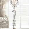 Wholesale Crystal Flower Candle Stand
