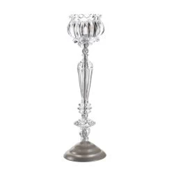 Wholesale Crystal Flower Candle Stand -Unique Candle 10016365 2