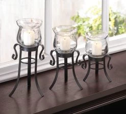 Wholesale Allure Candle Stand Trio