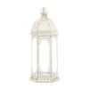 Wholesale Graceful Distressed White Large Lantern