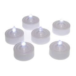 Richland Flameless LED Tealight Candles White Set Of 72