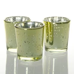 Richland Metallic Gold Mercury Votive Holders Set Of 72