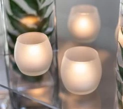 Eastland Petite Hurricane Votive Candle Holder Frosted Set Of 36 -Unique Candle 1161 fe586d7f 258d 4f6b 91d2 b7e10e4501bf