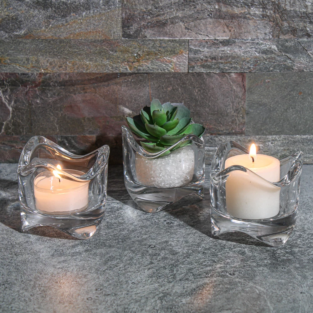Richland Swirl Top Votive/Tealight Holder Set Of 72 2 Richland Swirl Top Votive/Tealight Holder Set Of 72 - Image 2
