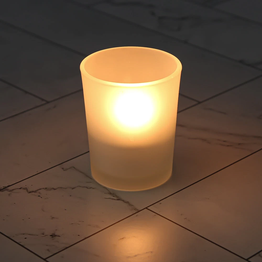 Eastland Grande Votive Candle Holder Frosted Set Of 12 2 Eastland Grande Votive Candle Holder Frosted Set Of 12 - Image 2