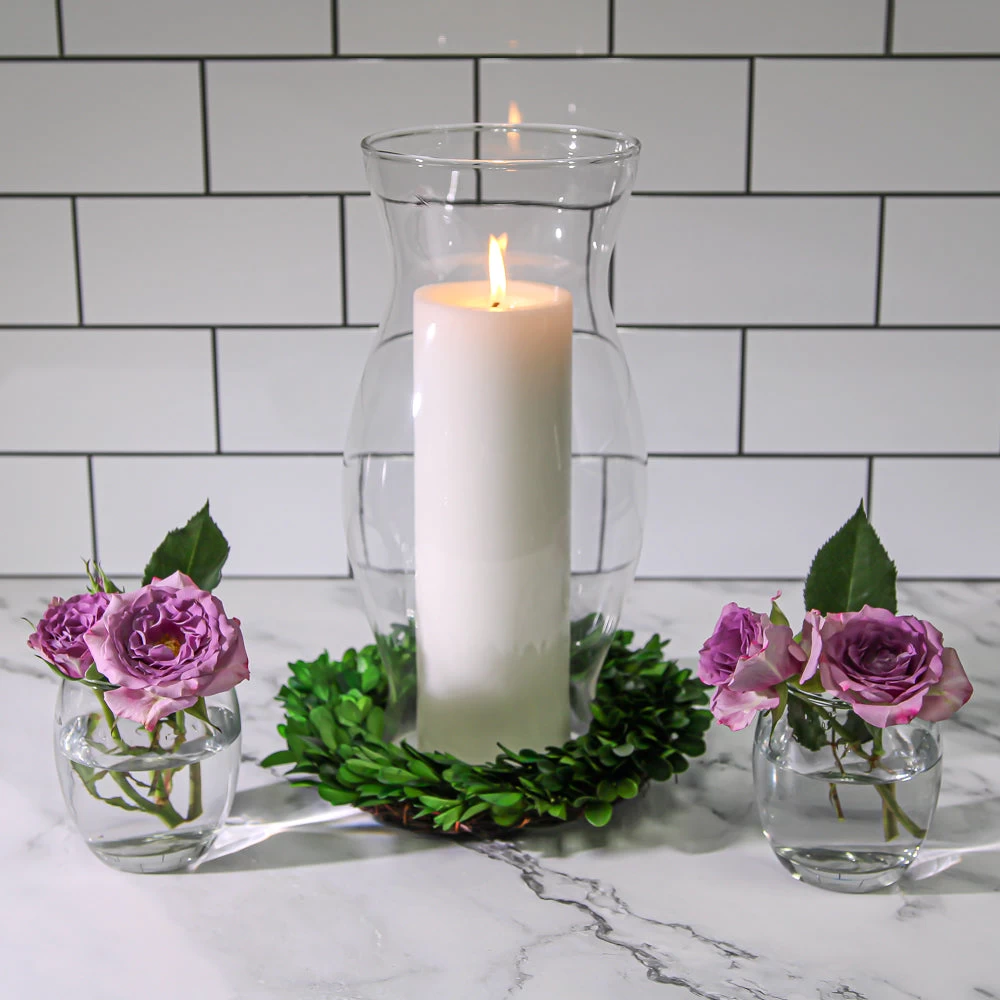 Eastland Hurricane Pillar Candle Lamp 11.5" 2 Eastland Hurricane Pillar Candle Lamp 11.5" - Image 2