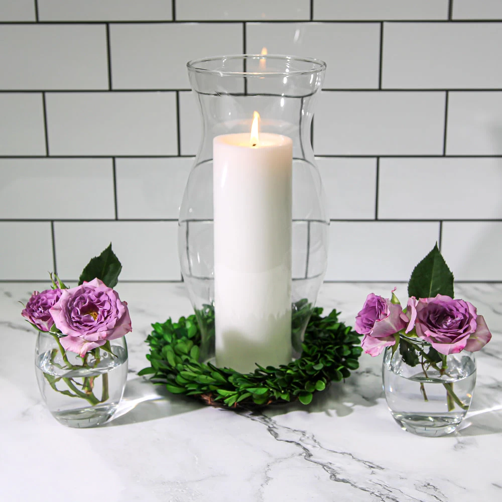 Richland Pillar Candles 3"x9" White Set Of 24 3 Richland Pillar Candles 3"x9" White Set Of 24 - Image 3