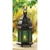 Wholesale Green Glass Moroccan Lantern