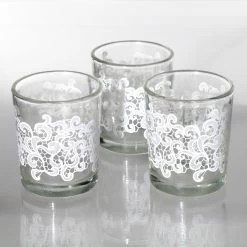 Richland Clouds Lace Votive Holder Set Of 72