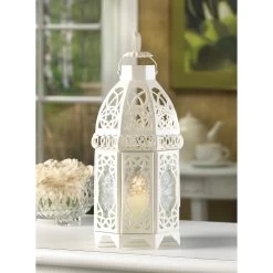 Wholesale White Lattice Lantern