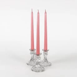 Richland Taper Candles 10" Pink Set Of 50