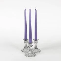 Richland Taper Candles 10" Lavender Set Of 50