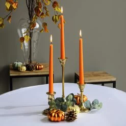 Taper Candlestick Gold 9in -Unique Candle 1379 7800 e396b0cc 6a11 4b7a 9a01 e42a5798da6c