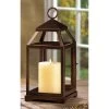 Wholesale Bronze Contemporary Candle Lantern