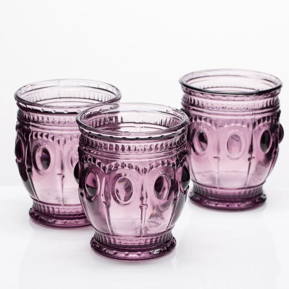 Richland Vintage Charm Candle Holder Purple Set Of 6 1 Richland Vintage Charm Candle Holder Purple Set Of 6