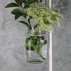 Eastland Small Mason Jar With Handle Set Of 12 -Unique Candle 1470 4149 2