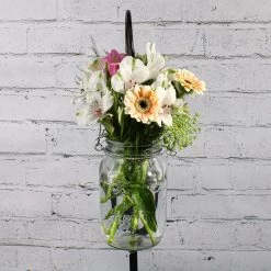 Eastland Large Mason Jar With Handle Set Of 12 -Unique Candle 1471 4254 2