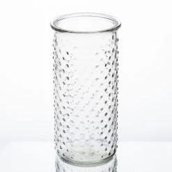 Richland Cylinder Vase Dotted Swiss Small Set Of 6