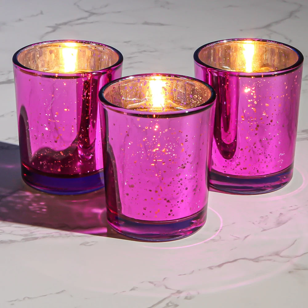 Richland Votive Holders Pink Mercury Set Of 72 2 Richland Votive Holders Pink Mercury Set Of 72 - Image 2