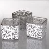 Richland Votive Holder Square White Lace Set Of 72