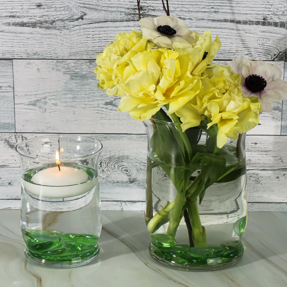 Eastland Adorn Hurricane Vase 8" Set Of 4 2 Eastland Adorn Hurricane Vase 8" Set Of 4 - Image 2