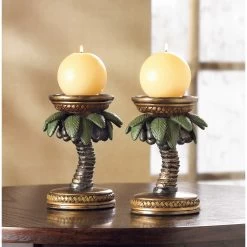 Wholesale Palm Tree Candle Holders