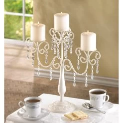 Wholesale Ivory Elegance Candleabra