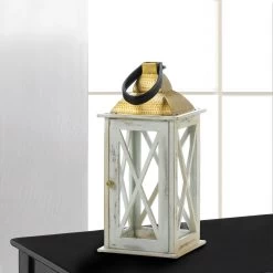 Wholesale Savannah Medium White Lantern