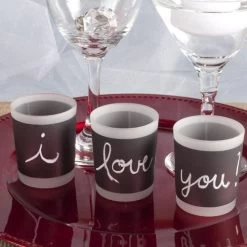 Eastland Chalkboard Votive Holder Set Of 144 -Unique Candle 51cvK0P kL. AC 4801d3c3 3e03 4c3c b875 e0fbc9217aa2