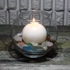 Richland Sphere Candle 3" White Set Of 24 -Unique Candle 6202 5906 868a69c7 095f 479b a0d9 0f69fa7dfbef