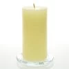 Richland Rustic Pillar Candle 3"x 6" Ivory Set Of 6