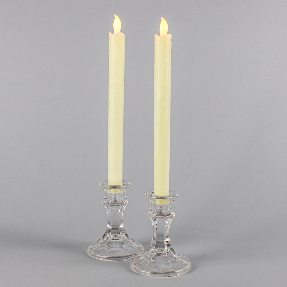 Richland Ivory LED Taper Candles 9.75" Set Of 12 1 Richland Ivory LED Taper Candles 9.75" Set Of 12