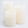 Richland LED Big Pillar Candles Ivory 6” Set Of 3