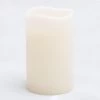 Richland LED Big Pillar Candle Ivory 6” X 10”