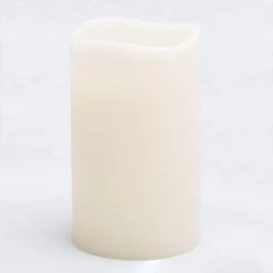Richland LED Big Pillar Candles Ivory 6” Set Of 12 13 Richland LED Big Pillar Candles Ivory 6” Set Of 12 -Unique Candle 7183 3 1