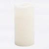 Richland LED Big Pillar Candles Ivory 6” X 12” Set Of 4