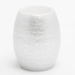 Richland Oval LED Candle Silver Metallic Set Of 12