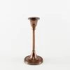 Taper Candlestick Rose Gold 7in