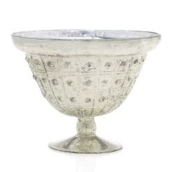 Baleri Glass Compote Bowl 8'' X 6''