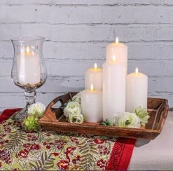 Richland Merlee Hurricane Pedestal 10.5" Set Of 16 6 Richland Merlee Hurricane Pedestal 10.5" Set Of 16 -Unique Candle 9058 ac6441ff 658d 4c68 bad3 9fcd0c34caf0