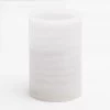 Richland Flameless LED Pillar Candle Marble 4" X 6" Set Of 12
