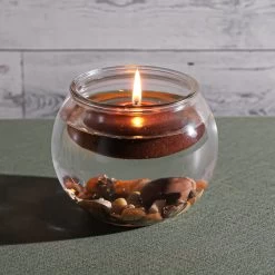 Richland Floating Candles 3" Brown Set Of 12 -Unique Candle 91091