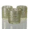 Richland Mercury Candle Holder Pearly Metallic Gold Small Set Of 36
