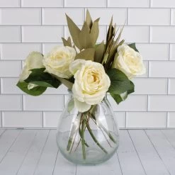 Halcyone Vintage Glass Vase Small Set Of 12 -Unique Candle 91119 2007 2 a6a46241 eede 4585 bb91 4710697bf988