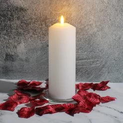 Richland 3"X8" Bullet LED Wax Candle Set Of 6 -Unique Candle 91153 3177 bbf822e2 9ff9 446c 8edf 913bfbe81c73