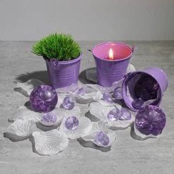 Richland 2" Iron Favor Bucket, Purple Set Of 100 -Unique Candle 9250 2716 2 5ec36d6b 5165 423e 9e85 6828ec66c237