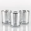 Richland Silver Dotted Glass Holder – Small Set Of 72
