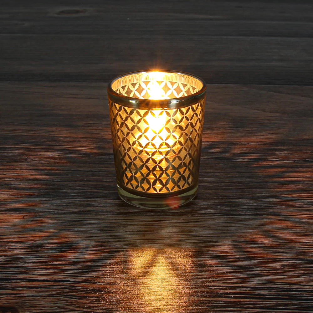 Richland Gold Lattice Glass Holder - Small Set Of 72 2 Richland Gold Lattice Glass Holder - Small Set Of 72 - Image 2